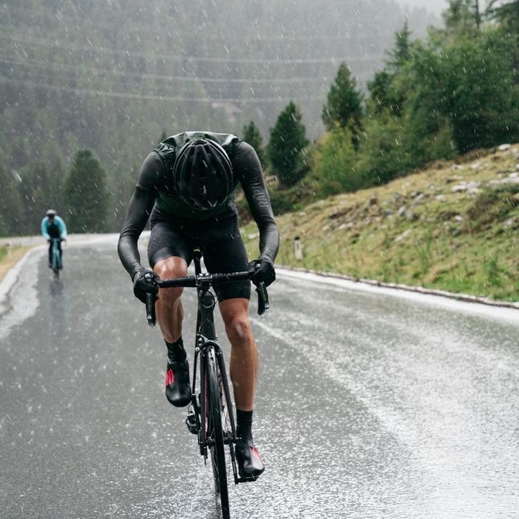 Hilly countryside cycling route